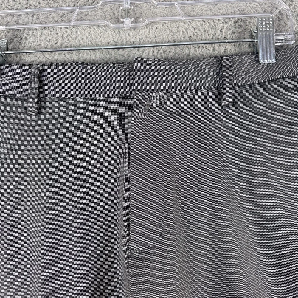 Banana Republic Pants Men 31 Gray Slim Fit Chino Stretch Cotton Flat Front 32x32